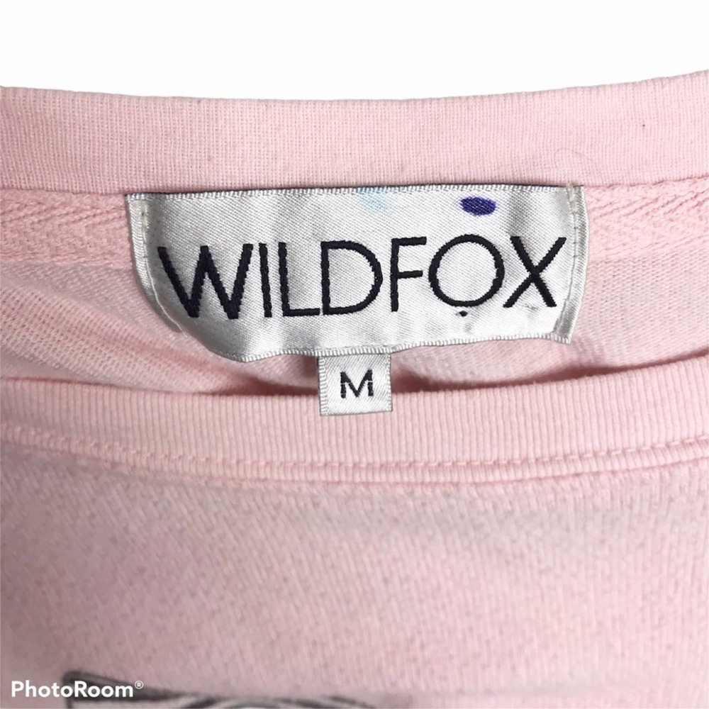 Wildfox striped bow pullover sweatshirt size M - Picture 8 of 8